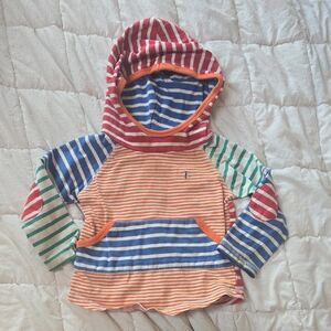 Striped Multicolor Kids Hoodie